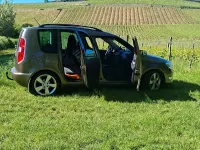 Gebraucht Skoda Roomster 105 PS (77 kW) 2014 Braun Van / Kleinbus