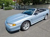 Gebraucht Ford Mustang GT 215 PS (158 kW) 1995 Silber Cabrio