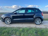 Gebraucht VW Polo Cross 90 PS (66 kW) 2014 Schwarz Kleinwagen