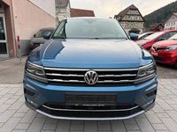 Gebraucht VW Tiguan Allspace Highline 150 PS (110 kW) 2017 Blau SUV