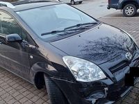 Gebraucht Toyota Corolla Verso 2008 Schwarz Van / Kleinbus