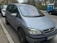 Gebraucht Opel Zafira 125 PS (91 kW) 2003 Grau Van / Kleinbus