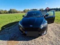 Brugt Ford Focus ST-Line 140 HK (102 kW) 2018 Sort Sedan