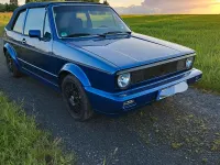 Gebraucht VW Golf Cabriolet 98 PS (72 kW) 1991 Blau Cabrio