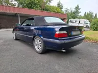 Gebraucht BMW 318 Cabriolet Basis 115 PS (84 kW) 1998 Blau Cabrio