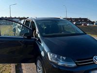 Second-hand VW Sharan 150 CP (110 kW) 2012 Albastru Monovolum