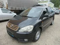 Gebraucht Toyota Avensis Verso 116 PS (85 kW) 2002 Schwarz Van / Kleinbus