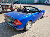 Gebraucht Mercedes SLK230 193 PS (141 kW) 1998 Blau Cabrio