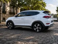 Gebraucht Hyundai Tucson Passion Plus 177 PS (130 kW) 2018 Weiß SUV