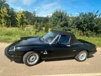 Gebraucht Alfa Romeo Spider 120 PS (88 kW) 1990 Schwarz Cabrio
