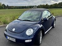 Gebraucht VW Beetle Cabriolet 102 PS (75 kW) 2004 Blau Cabrio