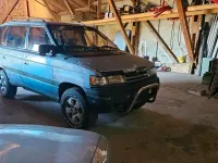 Gebraucht Mazda MPV 162 PS (119 kW) 1992 Blau Van / Kleinbus