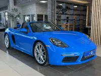 Gebraucht Porsche Boxster 299 PS (219 kW) 2022 Blau sharkblue Cabrio