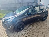 Gebraucht Opel Corsa Selection 69 PS (50 kW) 2011 Schwarz Kleinwagen