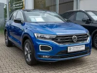 Gebraucht VW T-Roc Sport 150 PS (110 kW) 2020 Ravennablau metallic/schwarz SUV
