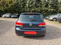 Gebraucht VW Golf VI Trendline 80 PS (58 kW) 2010 Blau Kleinwagen