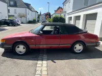 Gebraucht Saab 900 Cabriolet 160 PS (117 kW) 1988 Rot Cabrio