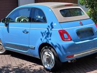 Gebraucht Fiat 500C 2019 Blau Cabrio