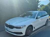 Gebraucht BMW 520 190 PS (139 kW) 2018 Weiß Kombi