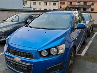 Gebraucht Chevrolet Aveo 86 PS (63 kW) 2011 Blau Kleinwagen
