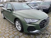Neu Audi A3 S-Line 150 PS (110 kW) 2025 Distriktgrün metallic Limousine