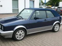 Brugt VW Golf Cabriolet 98 HK (72 kW) 1991 Blå Cabriolet