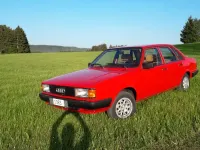 Gebraucht Audi 80 90 PS (66 kW) 1983 Rot Limousine