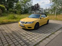 Gebraucht Saab 9-3 Cabriolet Vector 150 PS (110 kW) 2008 Gelb Cabrio