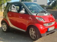 Gebraucht Smart ForTwo Cabrio 57 PS (41 kW) 2003 Rot Cabrio