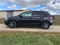 Gebraucht VW Golf VI Style 122 PS (89 kW) 2011 Schwarz Kleinwagen