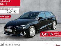Gebraucht Audi A3 Advanced 150 PS (110 kW) 2024 Schwarz Limousine