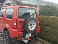 Używany Suzuki Jimny 80 KM (58 kW) 2000 Czerwony SUV