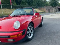 Gebraucht Porsche 930 218 PS (160 kW) 1987 Rot Cabrio