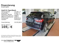 Gebraucht Audi A1 Sportback Design 95 PS (69 kW) 2021 Mythosschwarz metallic Kleinwagen