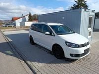 Gebraucht VW Touran Cup 150 PS (110 kW) 2014 Weiß Van / Kleinbus