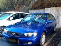 Gebraucht Toyota Corolla 97 PS (71 kW) 2001 Blau Limousine