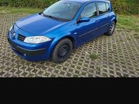 Gebraucht Renault Mégane II 112 PS (82 kW) 2004 Blau Kleinwagen