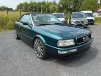 Gebraucht Audi Cabriolet 133 PS (97 kW) 1992 Grün Cabrio