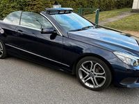 Gebraucht Mercedes E350 274 PS (201 kW) 2015 Blau Cabrio