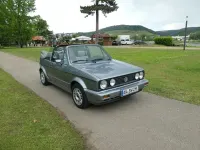Gebraucht VW Golf Cabriolet 72 PS (52 kW) 1989 Grau Cabrio