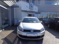 Gebraucht VW Golf VI 105 PS (77 kW) 2010 Silber metallic Kleinwagen