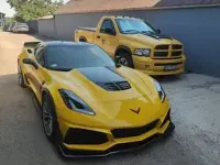 Gebraucht Corvette Z06 659 PS (484 kW) 2015 Gelb Cabrio