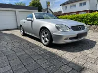 Gebraucht Mercedes SLK200 163 PS (119 kW) 2001 Silber Cabrio