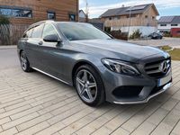 gebraucht Mercedes C200 T-Model AMG Line 2.Hand LED el. Heckklappe