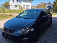 Usata Seat Leon FR 150 CV (110 kW) 2014 Nero Station wagon
