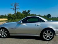 Gebraucht Mercedes SLK200 Edition 163 PS (119 kW) 2002 Silber Cabrio