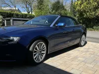 Usata Audi A5 Cabriolet 170 CV (125 kW) 2013 Blu Cabrio