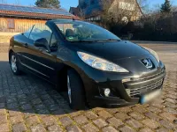 Gebraucht Peugeot 207 CC 120 PS (88 kW) 2011 Schwarz Cabrio