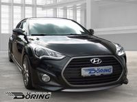 Gebraucht Hyundai Veloster Premium 186 PS (136 kW) 2017 Phantom black / mic (schwarz) Kleinwagen