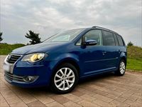 Gebraucht VW Touran 140 PS (102 kW) 2009 Blau Van / Kleinbus